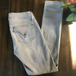 HUDSON Grey skinny jeans